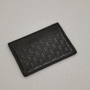 Gucci GG Leather Card Holder